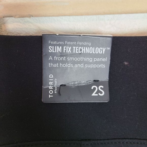 Torrid Womens 2X Black Pocket Pixie Skinny Studio Luxe Ponte High-Rise Pants NWT - Picture 8 of 11